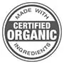 Cosmetics made with Certified Organic Ingredients