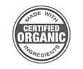 Cosmetics made with Certified Organic Ingredients